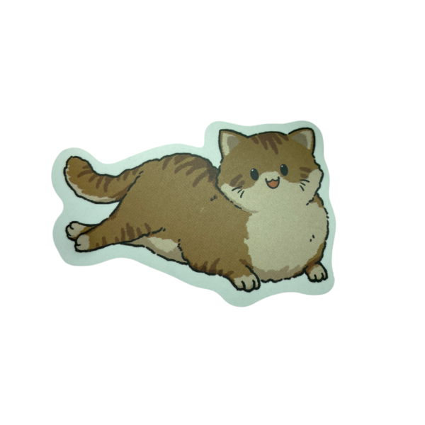 Sticker Gato acostado - Imagen 2