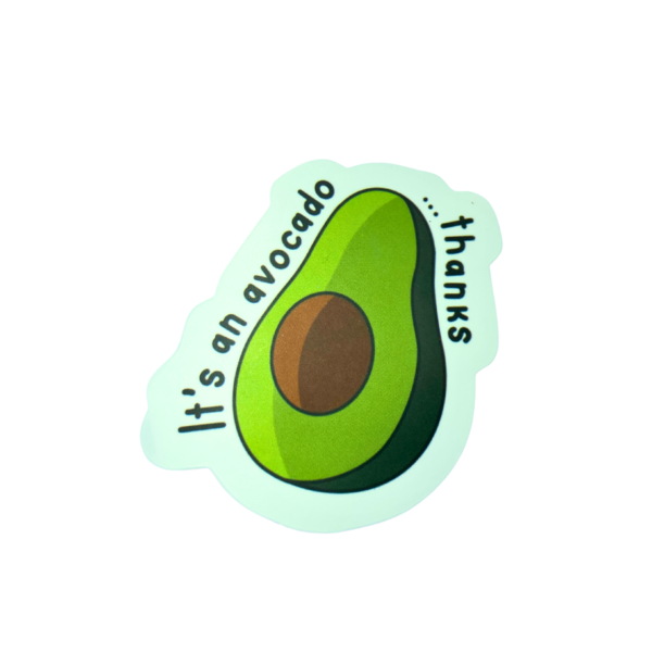 Sticker It´s an avocado