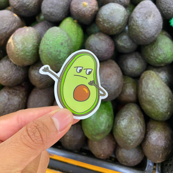 Sticker Aguacate Dab