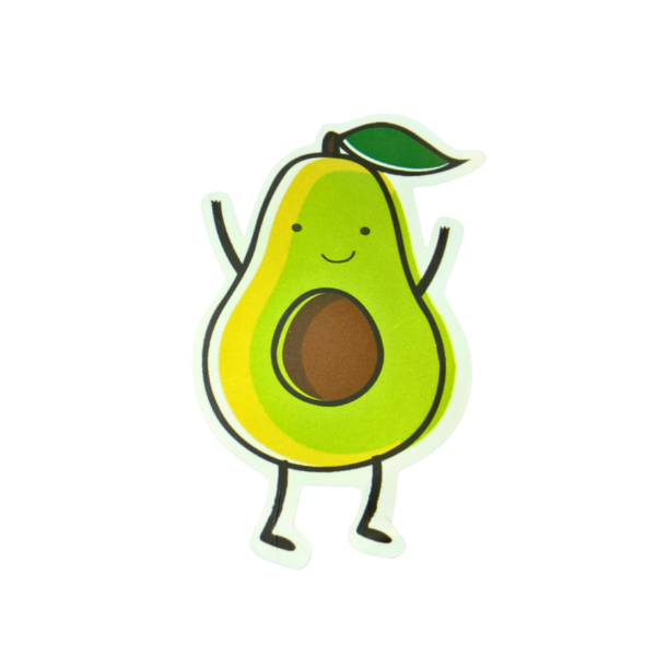 Sticker Aguacate Feliz