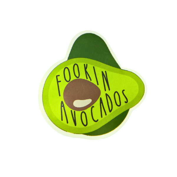 Sticker Fookin Avocados