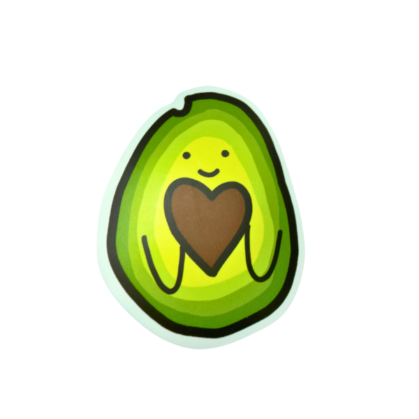 Sticker Aguacate Corazón