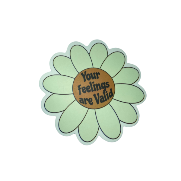 Sticker Your feelings are valid - Imagen 2