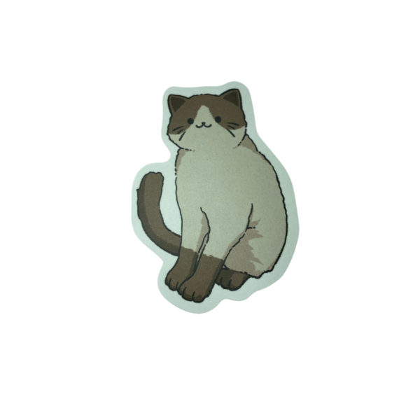 Sticker Gato con patas manchadas - Imagen 2