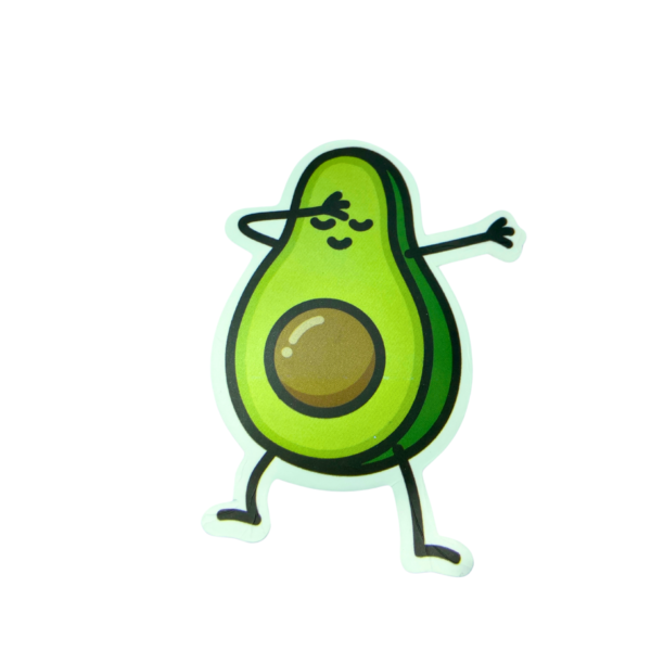 Sticker Avocado Dab