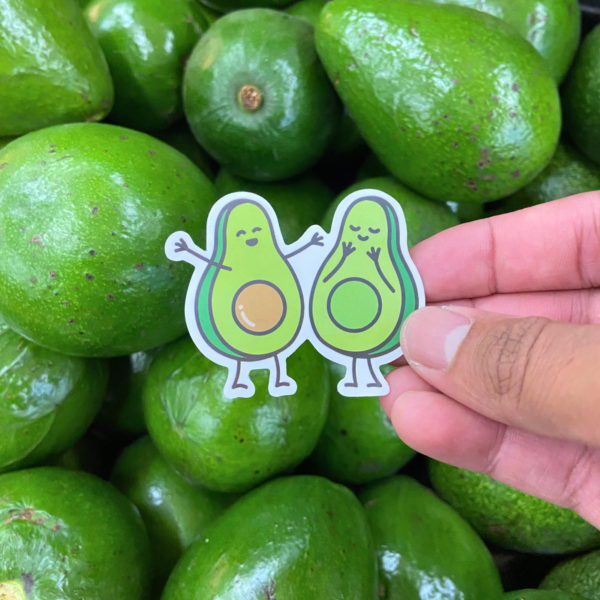 Sticker Aguacates Amigos