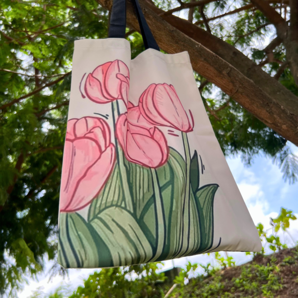 Tote Bag Tulipanes - Imagen 2