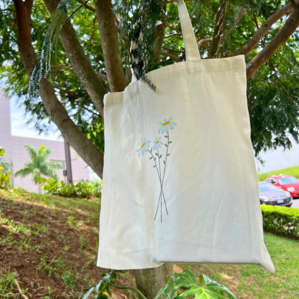 Tote Bag Flor Margarita - Imagen 2